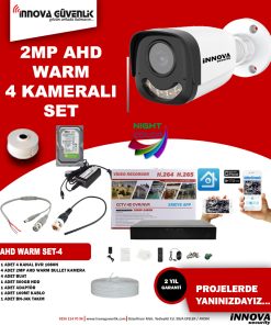 4 LÜ AHD KAMERA SİSTEMİ