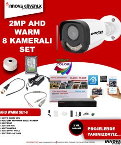 8 Lİ AHD KAMERA SİSTEMİ